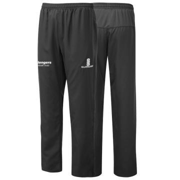 Women's Poplin Track Pant : Black