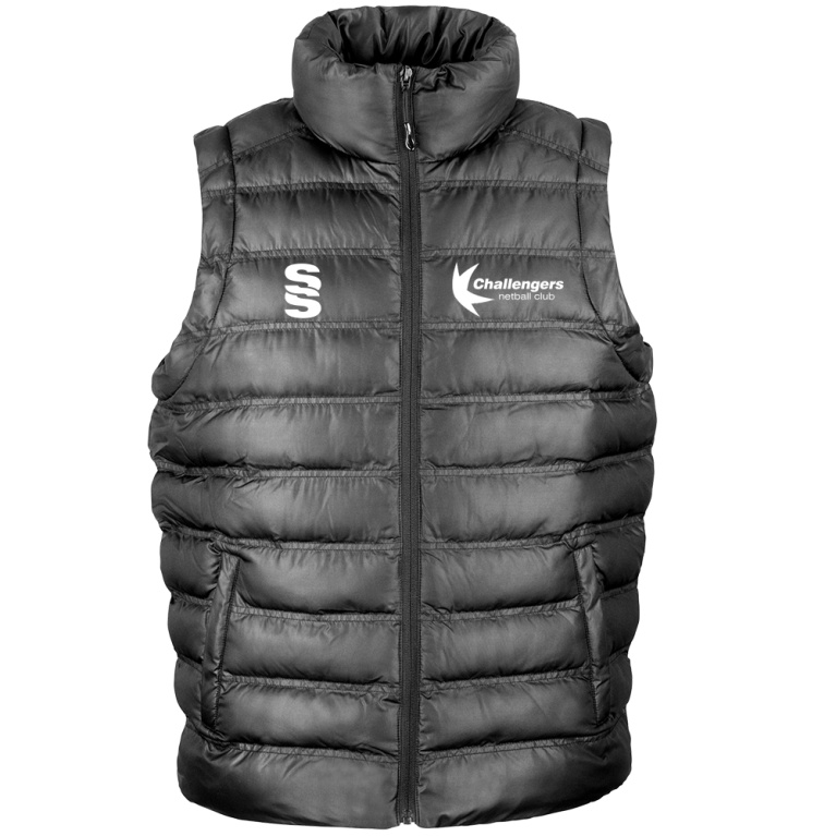 Women's Padded Gilet : Black