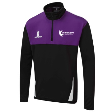Women's Blade Performance Top : Black / Purple / White