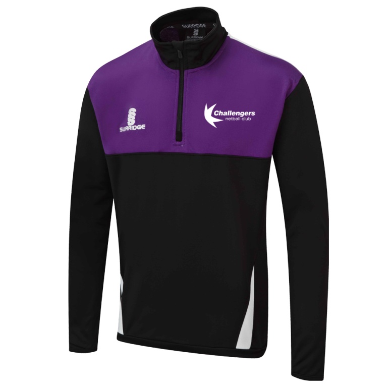 Women's Blade Performance Top : Black / Purple / White